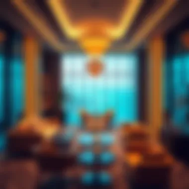 Luxurious amenities within 23 Marina Tower highlighting lifestyle offerings