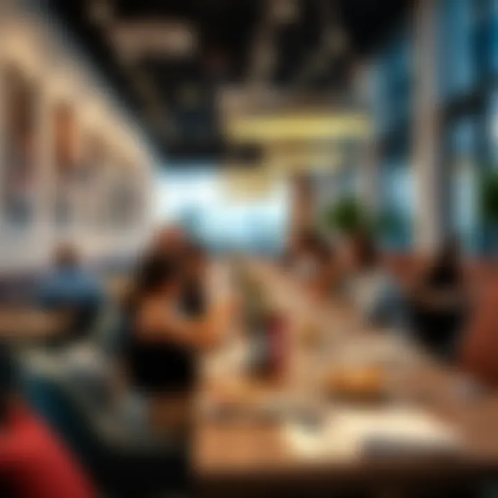 Relaxed Casual Dining Atmosphere Casual dining atmosphere in Dubai Marina