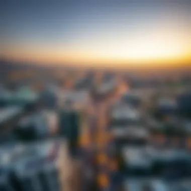 Aerial view of Abu Dhabi showcasing urban architecture and planning
