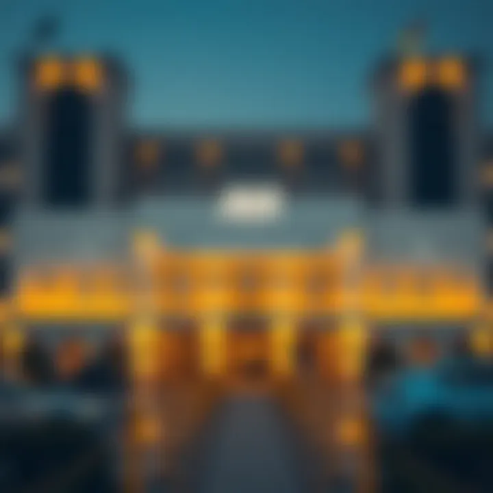 Illustration of Abu Dhabi Municipality's organizational structure