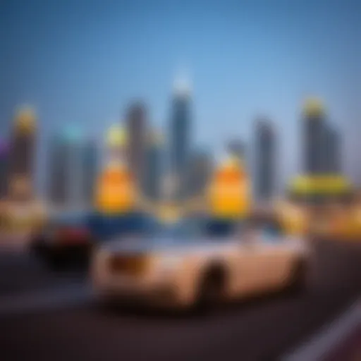 Elegant Dubai skyline representing luxury