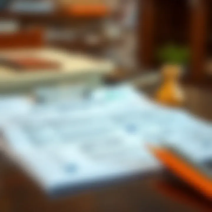 Checklist of necessary documents