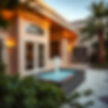 Architectural marvel of Address Fountain Views