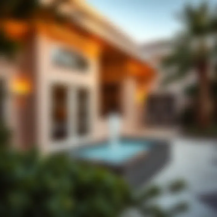 Architectural marvel of Address Fountain Views