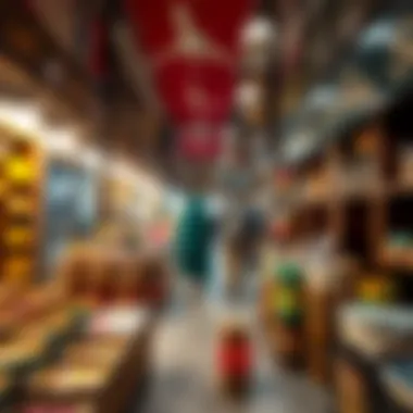 Local shops and markets in Naif