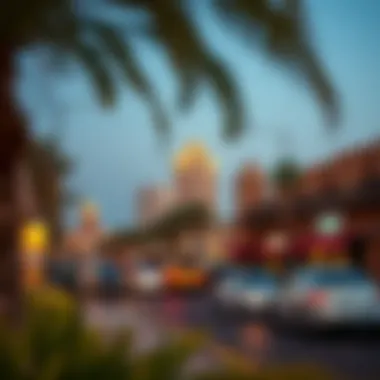 Vibrant urban life in Al Ain