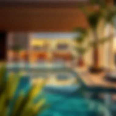 Luxurious amenities at Al Fattan Park View highlighting modern lifestyle offerings