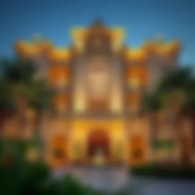 Stunning exterior view of Al Fattan Park View showcasing architectural elegance