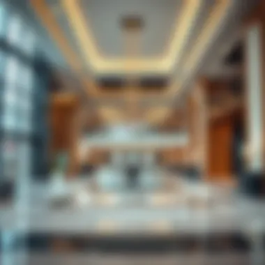 Luxury Commercial Building Interior Interior of a luxury commercial building developed by Al Futtaim Group