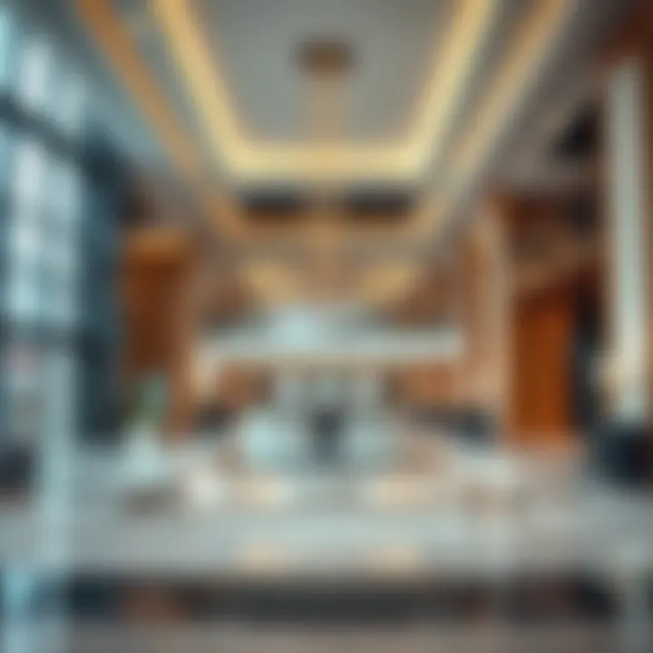 Luxury Commercial Building Interior Interior of a luxury commercial building developed by Al Futtaim Group