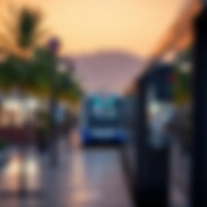 Visual representation of amenities accessible from Dubai Silicon Oasis via metro