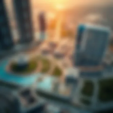 Strategic Layout of Arenco Media City Conceptual map of Arenco Media City illustrating its strategic layout