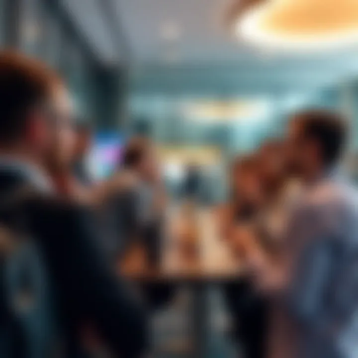 Networking and Collaboration at Arenco Media City Networking event at Arenco Media City highlighting collaboration among tech professionals