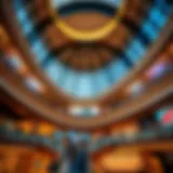 Architectural details of the Art of Living Mall