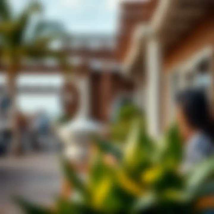 Vibrant community spaces surrounding Beach House Ellington promoting social interaction