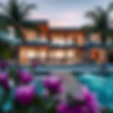 Stunning exterior view of Beach House Ellington showcasing modern architecture