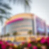 Exterior view of Bin Shabib Mall showcasing its modern architecture