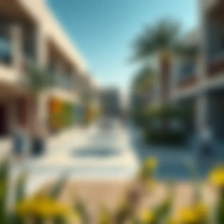 Community spaces in Binghatti's urban development