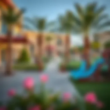 Amenities within Bloom Living, featuring parks and recreational areas