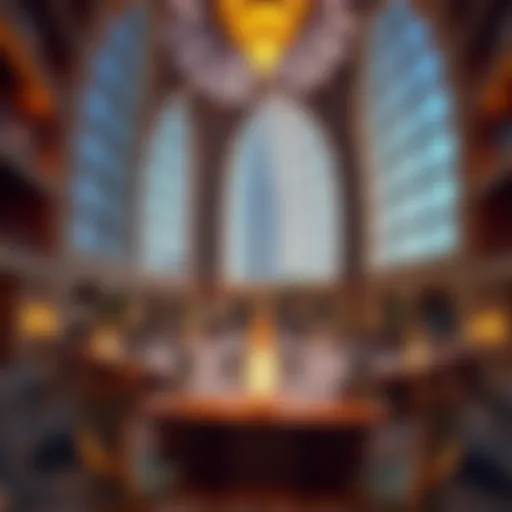 Burj Azizi showcasing intricate architectural design