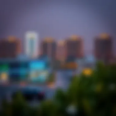 Burjuman Real Estate Options Overview of Burjuman area showcasing real estate options