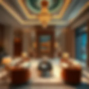 Luxurious interiors of Choithram Shorooq property