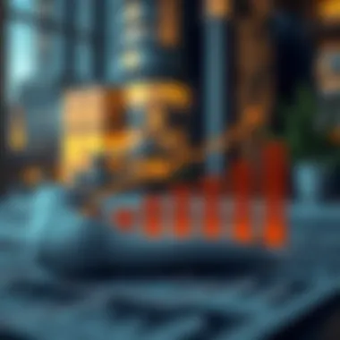 Financial Trends in UAE Real Estate Illustration of growing financial graphs symbolizing market trends