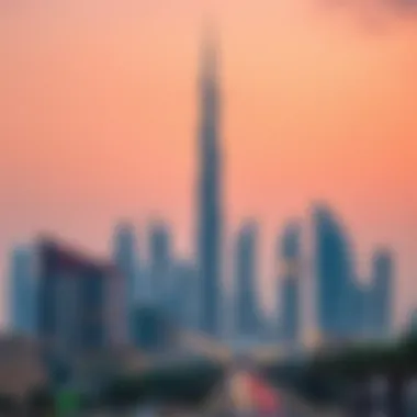 Dubai skyline representing the vibrant rental market
