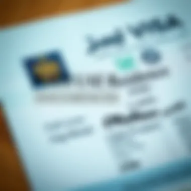 UAE Residence Visa Document A close-up of a UAE residence visa document