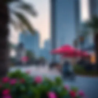 Surrounding community features near Crystal Plaza Building