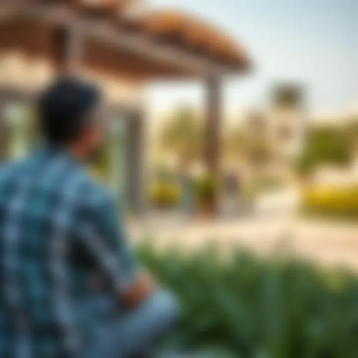 Community amenities and green spaces in Damac Hills 2 Verona