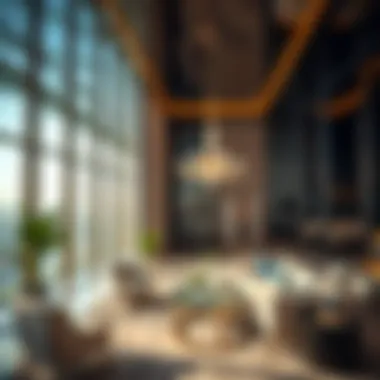 Luxurious interior spaces of Damac RBC Tower