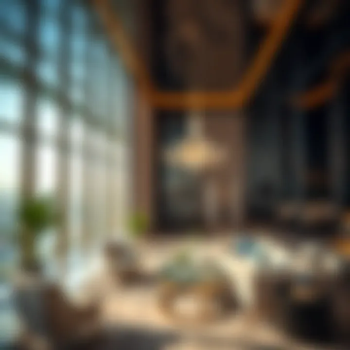 Luxurious interior spaces of Damac RBC Tower