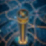 Aerial Perspective of Tower 108's Distinct Design Aerial view showcasing the unique architectural silhouette of Damac's Tower 108