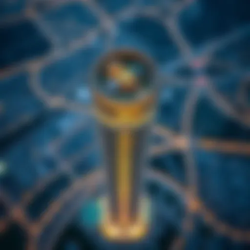 Aerial Perspective of Tower 108's Distinct Design Aerial view showcasing the unique architectural silhouette of Damac's Tower 108