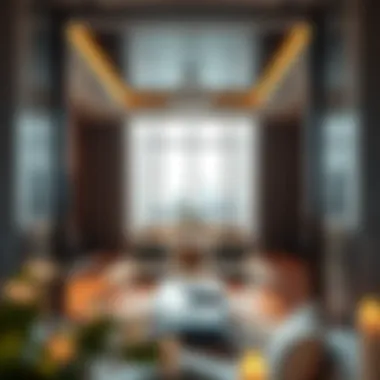 Inside Look at the Luxurious Interiors of Tower 108 Interior shot revealing the luxurious design elements within Tower 108