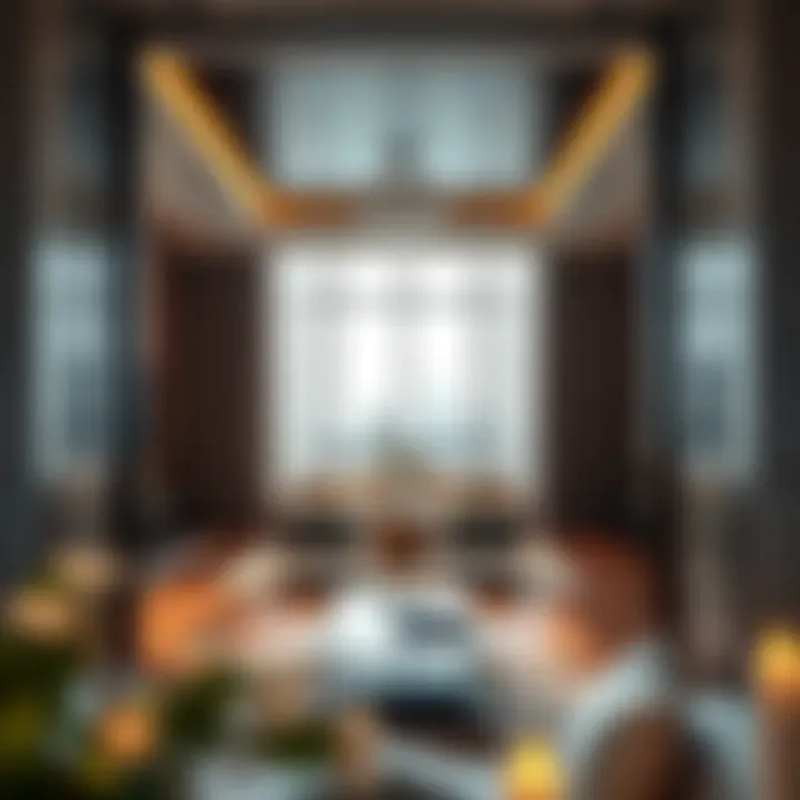 Inside Look at the Luxurious Interiors of Tower 108 Interior shot revealing the luxurious design elements within Tower 108