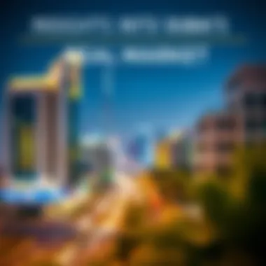 Infographic of Dubai's real estate market trends and insights