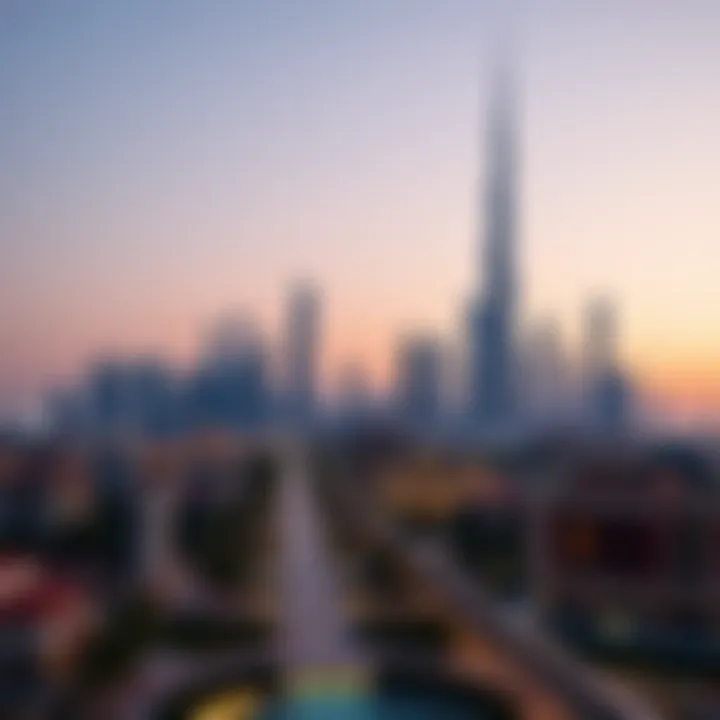 Dubai skyline representing real estate investment