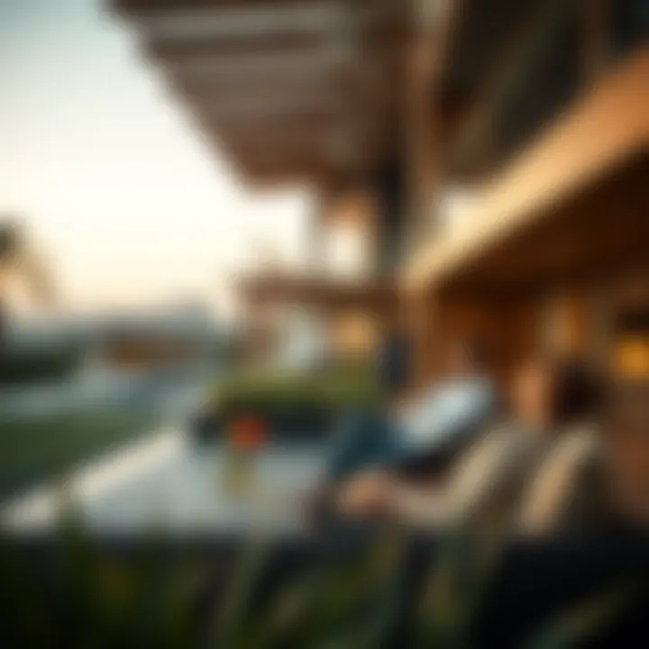 Modern lifestyle and recreational activities in Eagle Hills Dubai