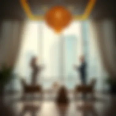 Visual representation of a balanced relationship between landlords and tenants in Dubai