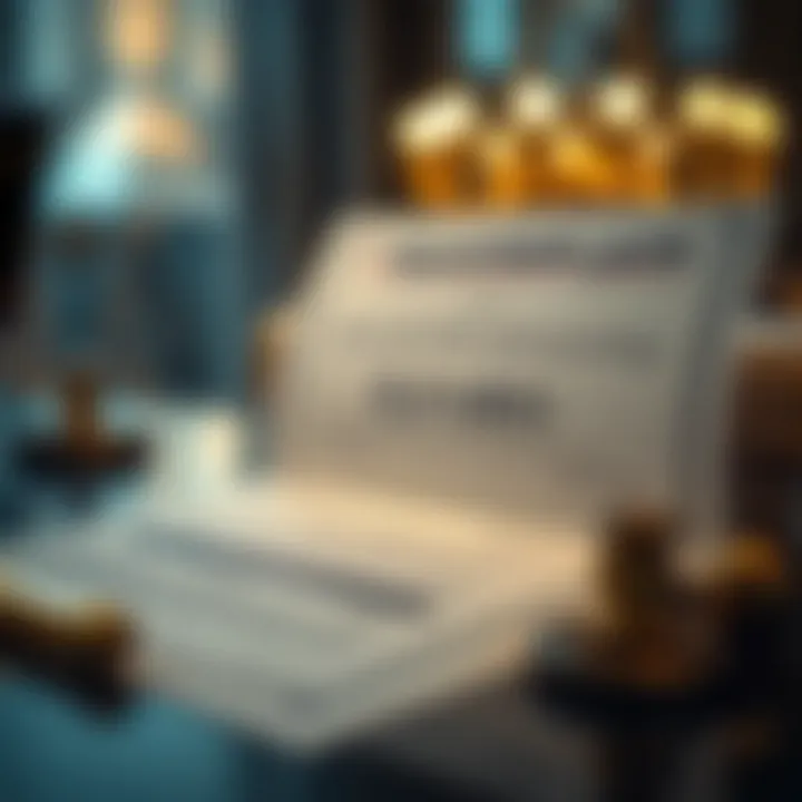 Legal documents symbolizing the registration process in the rental market