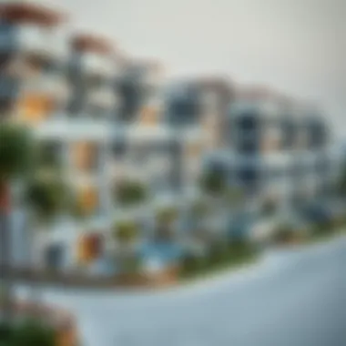 Modern Residential Layout Modern residential layout of Emaar Beachfront