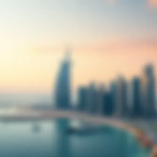 Emaar Beachfront Skyline Stunning view of Emaar Beachfront skyline