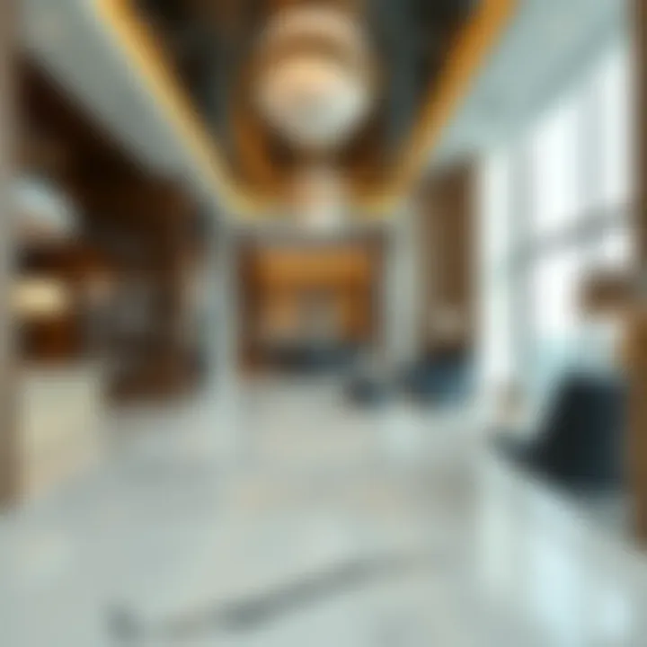 Interior view of a luxurious property in Dubai