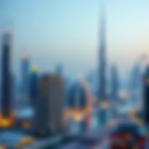 Stunning skyline of Dubai representing real estate opportunities