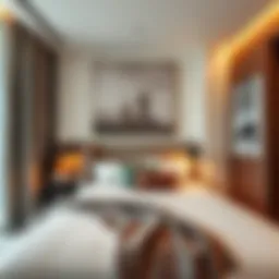 Cozy bed space interior in Tecom showcasing modern decor