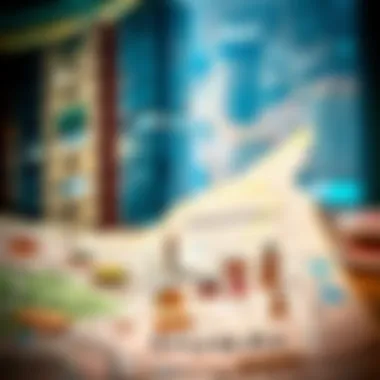 Map of Dubai neighborhoods ideal for short-term stays