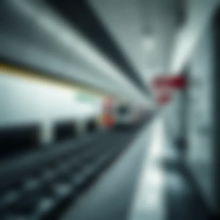 Emirates Metro Station Accessibility The Emirates Metro Station showcasing its modern design and accessibility