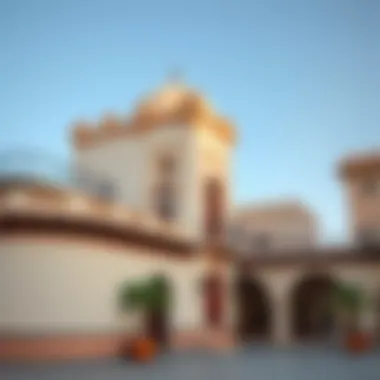 Traditional architecture in Al Shindagha showcasing Emirati design elements